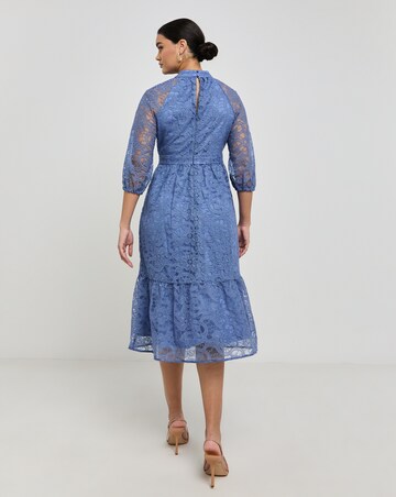 Joanna Hope Lace Midi Dress