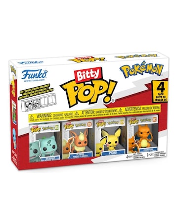 Bitty POP: Pokemon - Bulbasaur 4 Pack