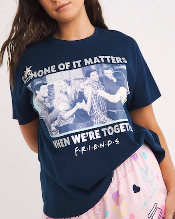 Friends Cotton Pyjama Shortie Set