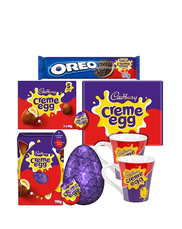 Cadbury Creme Egg Mug & Oreo Biscuit Gift Set