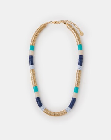 Accessorize Disc Beaded Necklace