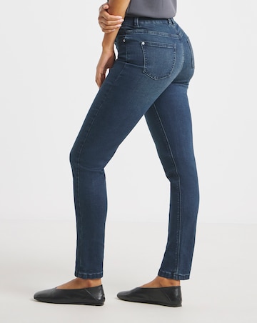 Super Stretch Indigo Slim Jeans