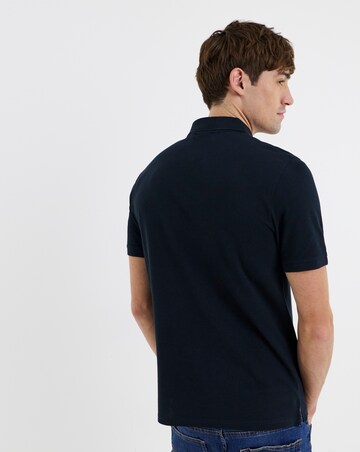 Lyle & Scott Placket Tipped Polo Shirt - Dark Navy