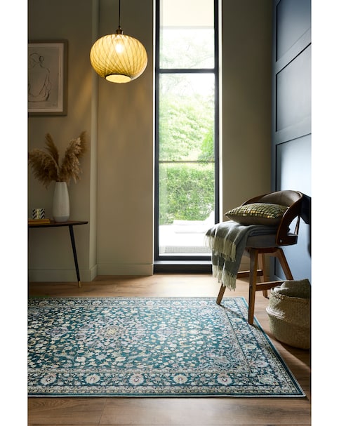 Windsor Dark Washable Easy-Care Rug