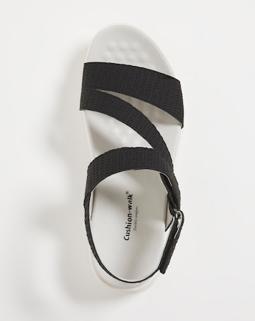 Cushion Walk Elasticated Sandal E Fit
