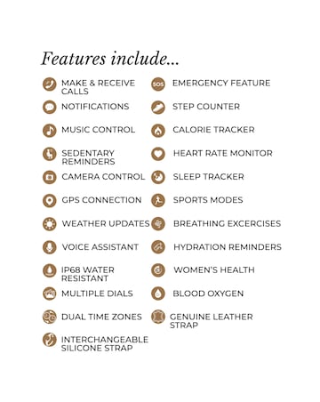 Radley Series 56 Dual Strap Smart Watch - Eucalptus Leather/Black Silicone