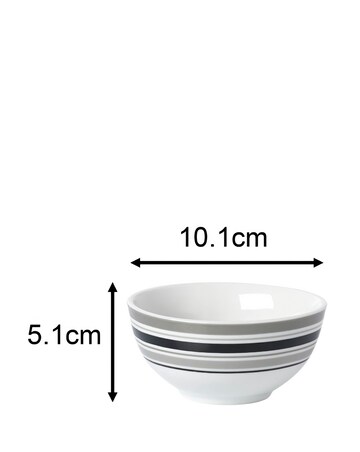 Waterside Brompton Grey 80 Piece Dinner Set