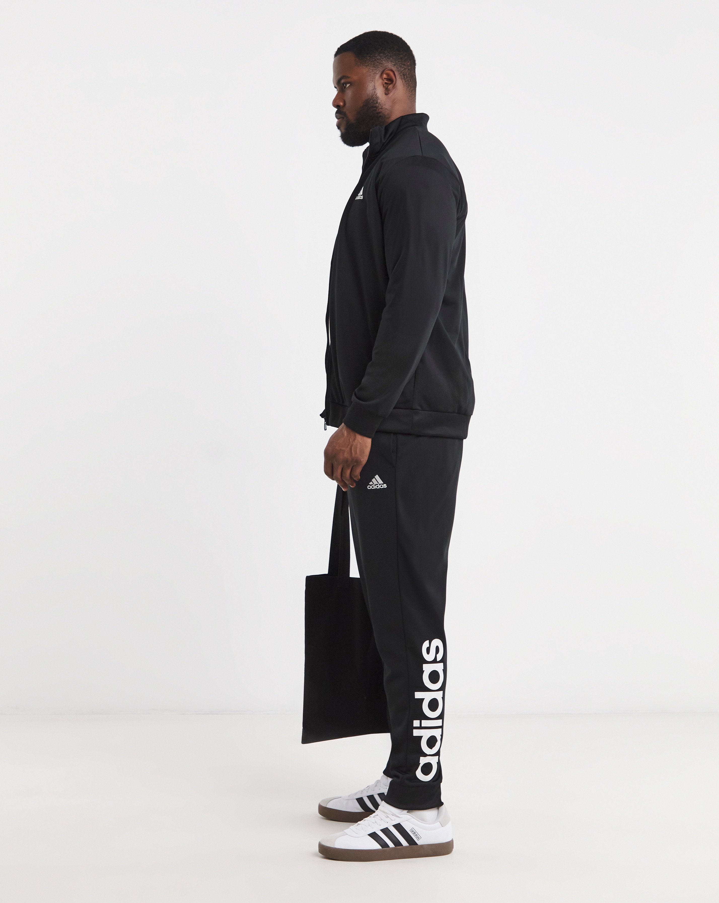 adidas Linear Logo Tricot Tracksuit | Fashion World