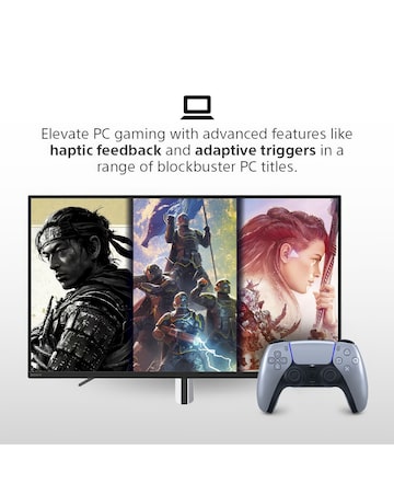 PlayStation 5 Dualsense Controller - Sterling Silver