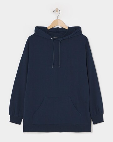 Navy Longline Hooded Tunic