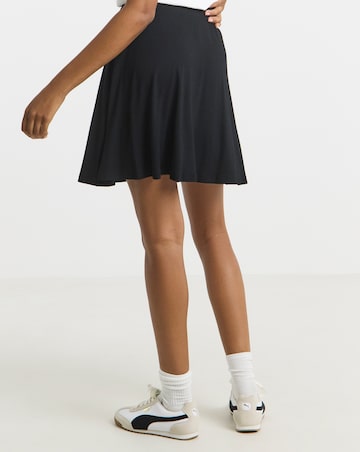 Jersey Mini Skater Skirt
