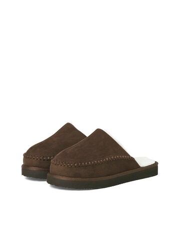 Jack & Jones Manor Moc Mule Slipper - Brown