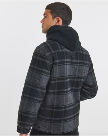 VANS Piedmont Hooded Plaid Shacket