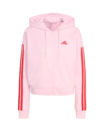 adidas 3 Stripes Full Zip Hoodie