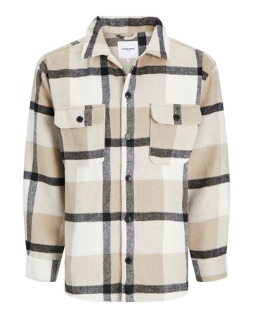 Jack & Jones Bradley Ollie Overshirt - Natural