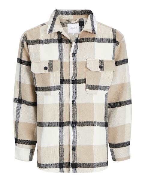 Jack & Jones Bradley Ollie Overshirt - Natural