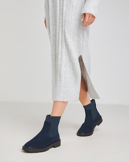 Rue Classic Chelsea Ankle Boots - Extra Wide Fit (EEE)