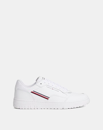 Tommy Hilfiger Basket Stripes Trainer - White