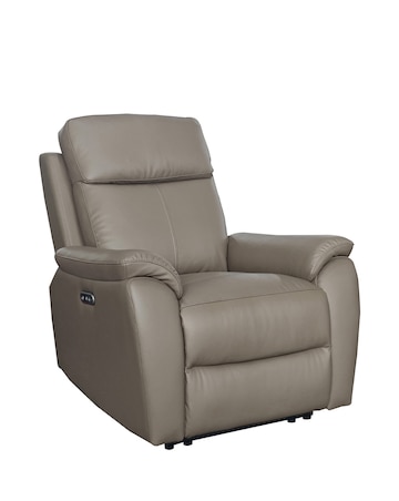 Aspire Kingsmere Leather Power Recliner Armchair