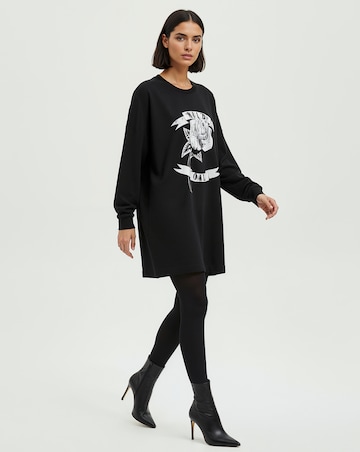 Religion Sweatshirt Graphic Dress