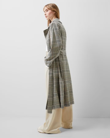 French Connection Dandy Check Trench Coat