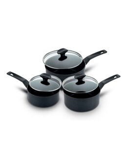 Prestige 9x Tougher 3 Piece Saucepan Set 16,18,20 CM
