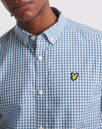 Lyle & Scott Short Sleeve Gingham Shirt