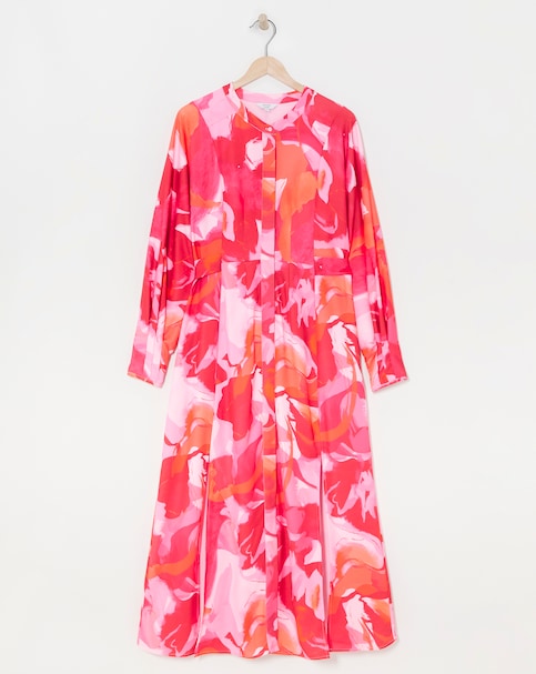 Joanna Hope Tie Waist Shirt Dress
