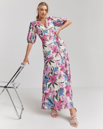 Joanna Hope Wrap Maxi Dress