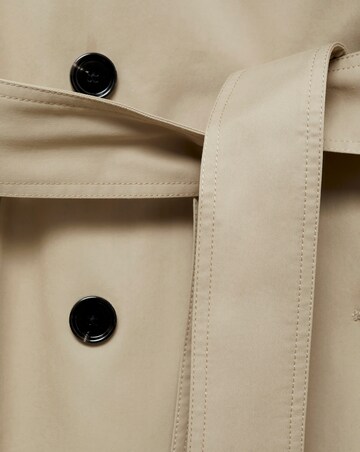 Mango Long Oversized Double-Breasted Trench Coat