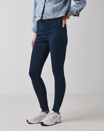Indigo High Waist Super Soft Skinny Jean