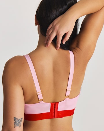 Lemonade Dolls Signature Lace Fuller Cup Bralette (DD-G) Light Pink