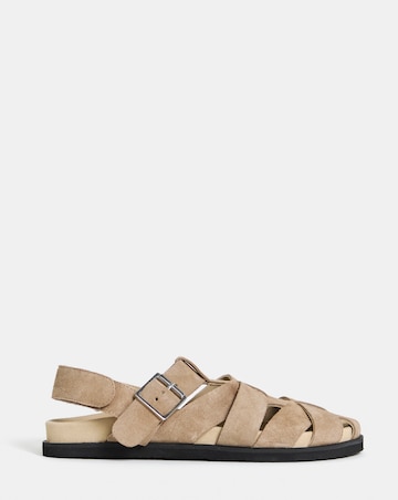 Seattle Leather Fisherman Style Mules - Extra Wide Fit (EEE)