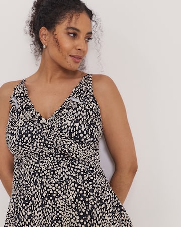 Simply Be Value 2 Pack Ruffle Swimdresses