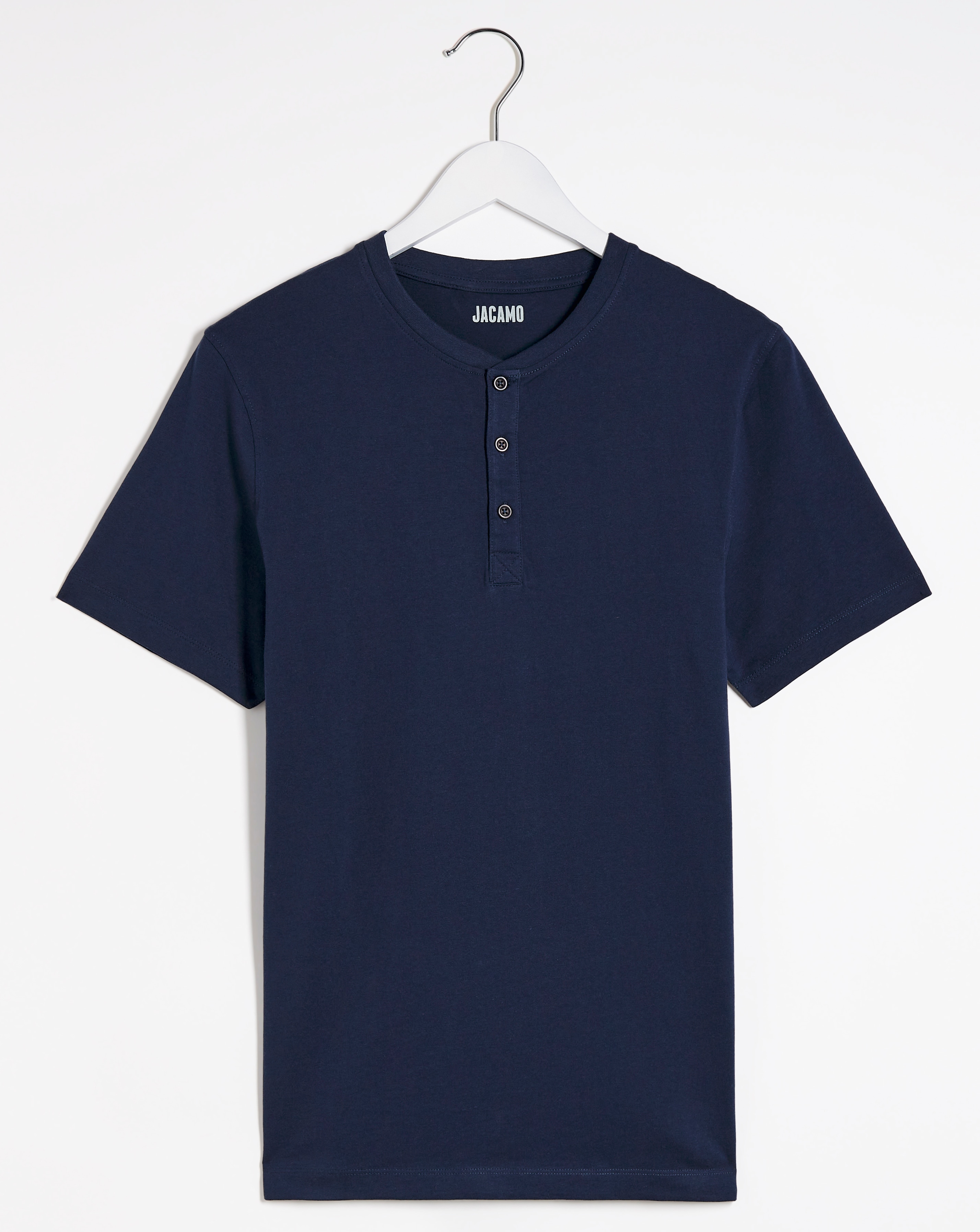 Grandad T-Shirt- Navy