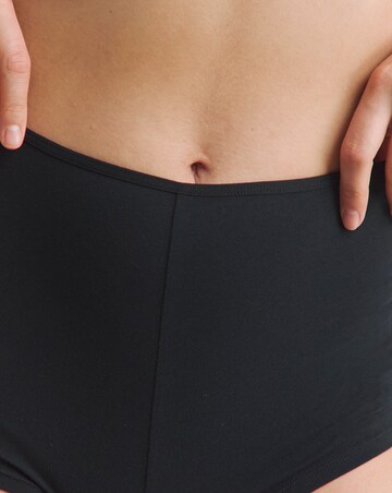 Pretty Secrets (5 Pack) Cotton Boy Short Knickers Black
