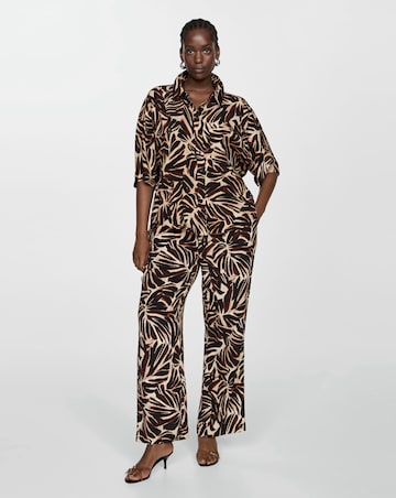 Mango Claudie Printed Trouser