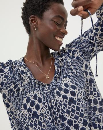 FatFace Georgie Patchwork Geo Tunic