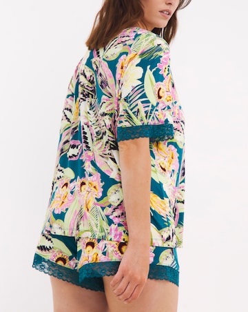 Built In Support Bamboo Pyjama Shortie Set