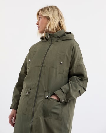 Khaki 3 In 1 Shower Resist Parka
