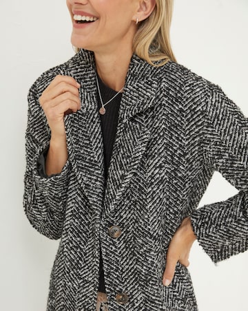 FatFace Wool Blend Coat