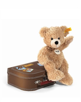 Steiff Fynn Teddy Bear &amp; Suitcase