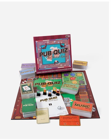 Pub Quiz Board Game and Trivia Card Set