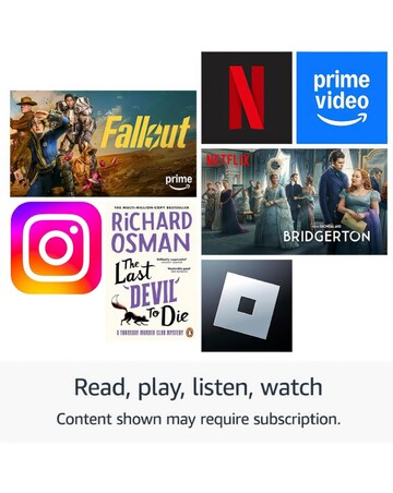 Amazon Fire HD 8 (2024) 8in 32GB Wi-Fi Tablet - Hibiscus