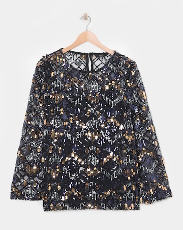 Joanna Hope Beaded Top