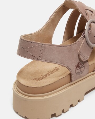 Timberland Clairemont Way Light Purple Nubuck Fisherman Sandals