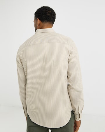 Oxford Stripe Long Sleeve Shirt