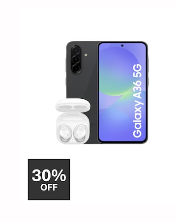 Samsung Galaxy A36 5G 256GB - Awesome Black & Buds FE Bundle