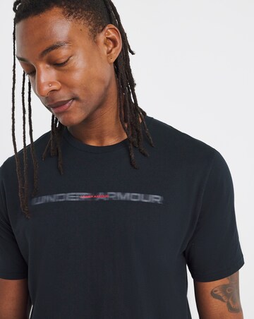 Under Armour Back Print Blur Logo T-Shirt
