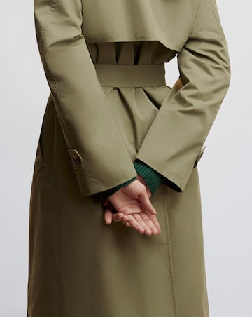 Mango Double-Button Trench